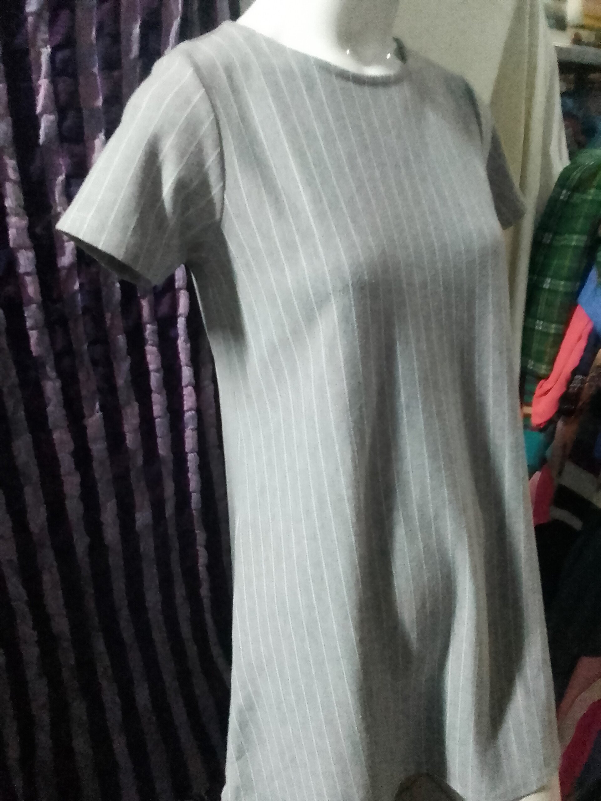 Vestido manga corta - 6