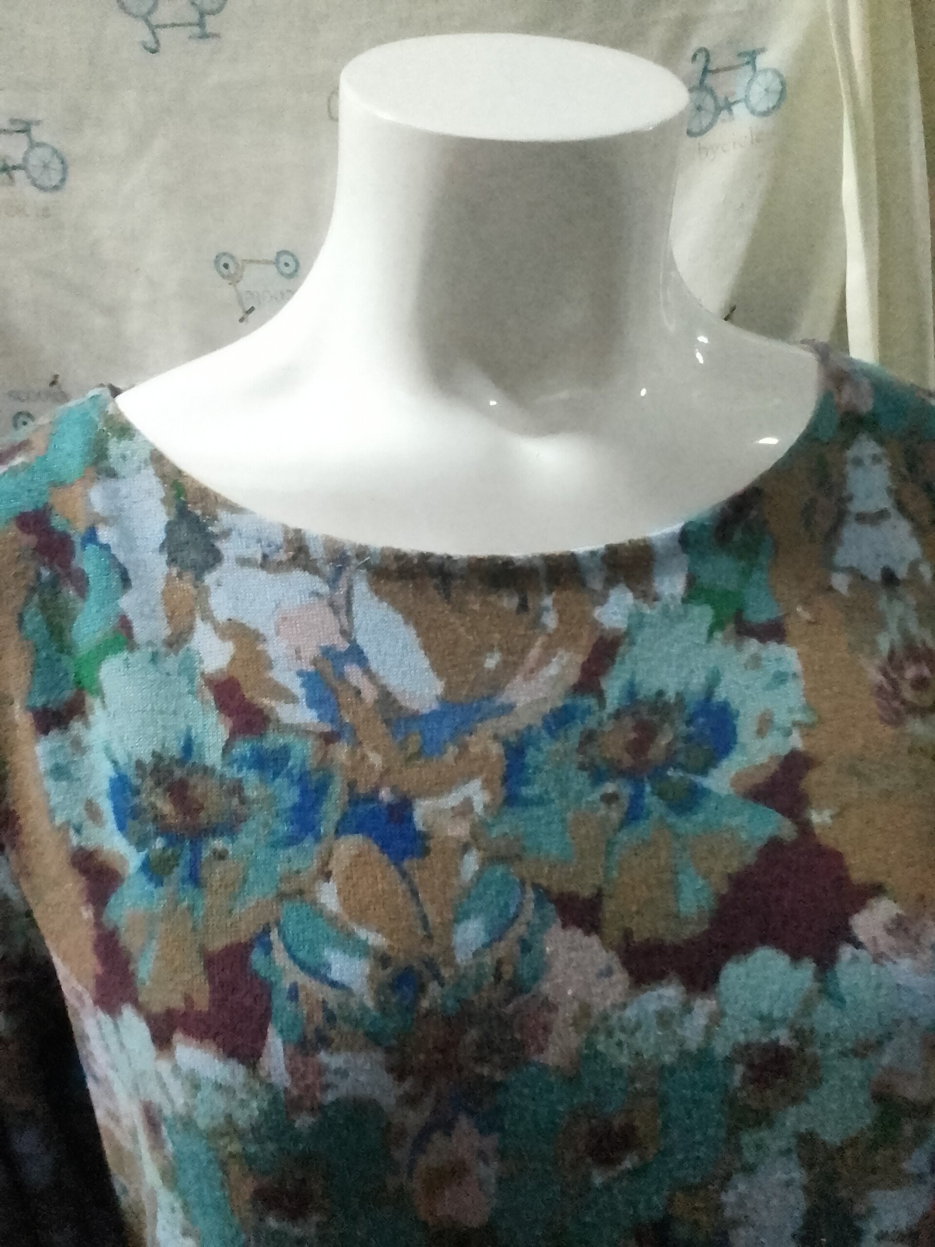 Vestido bohemio manga larga - 5