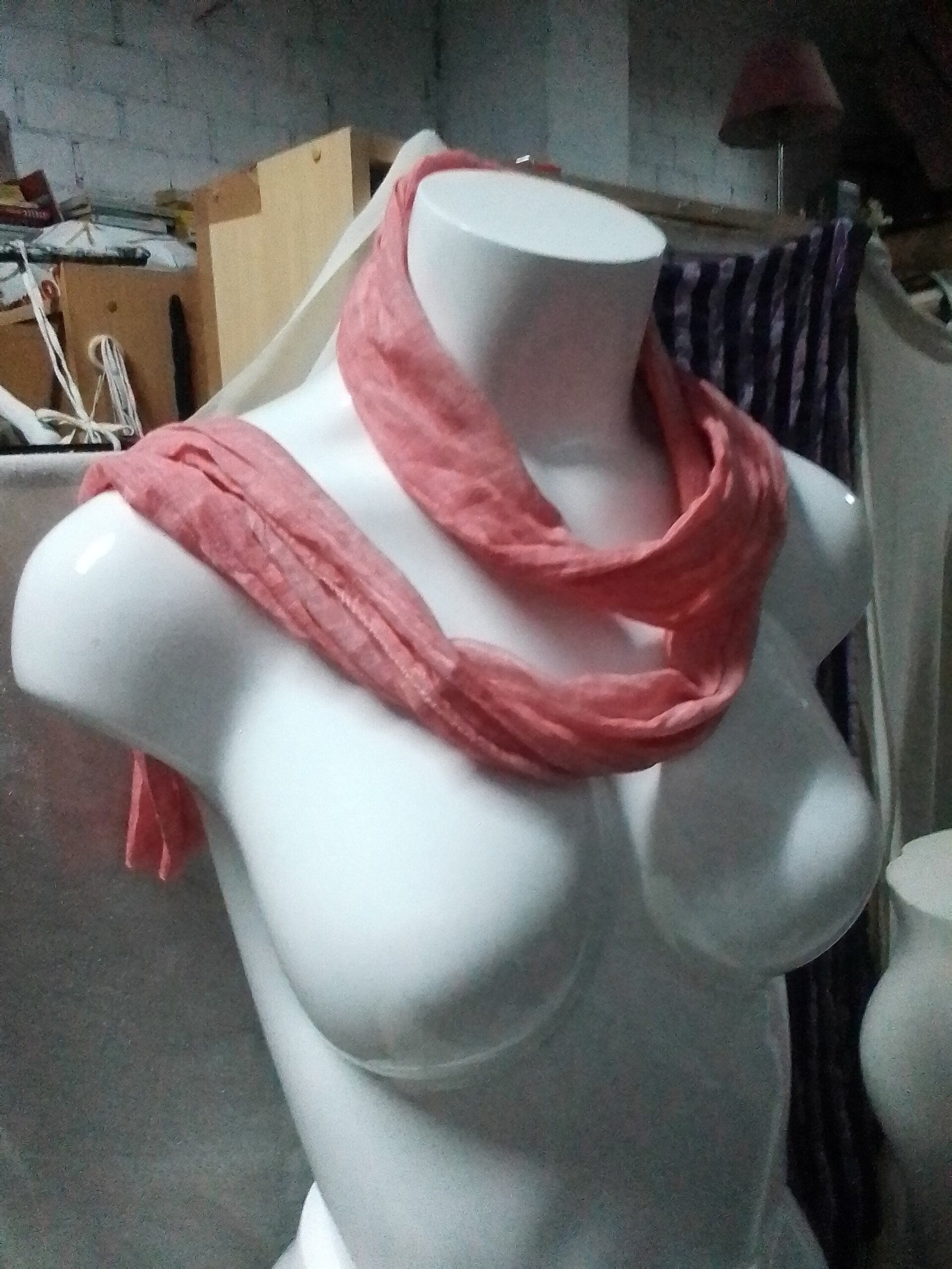 Pañuelo foulard mujer para el cuello - 4