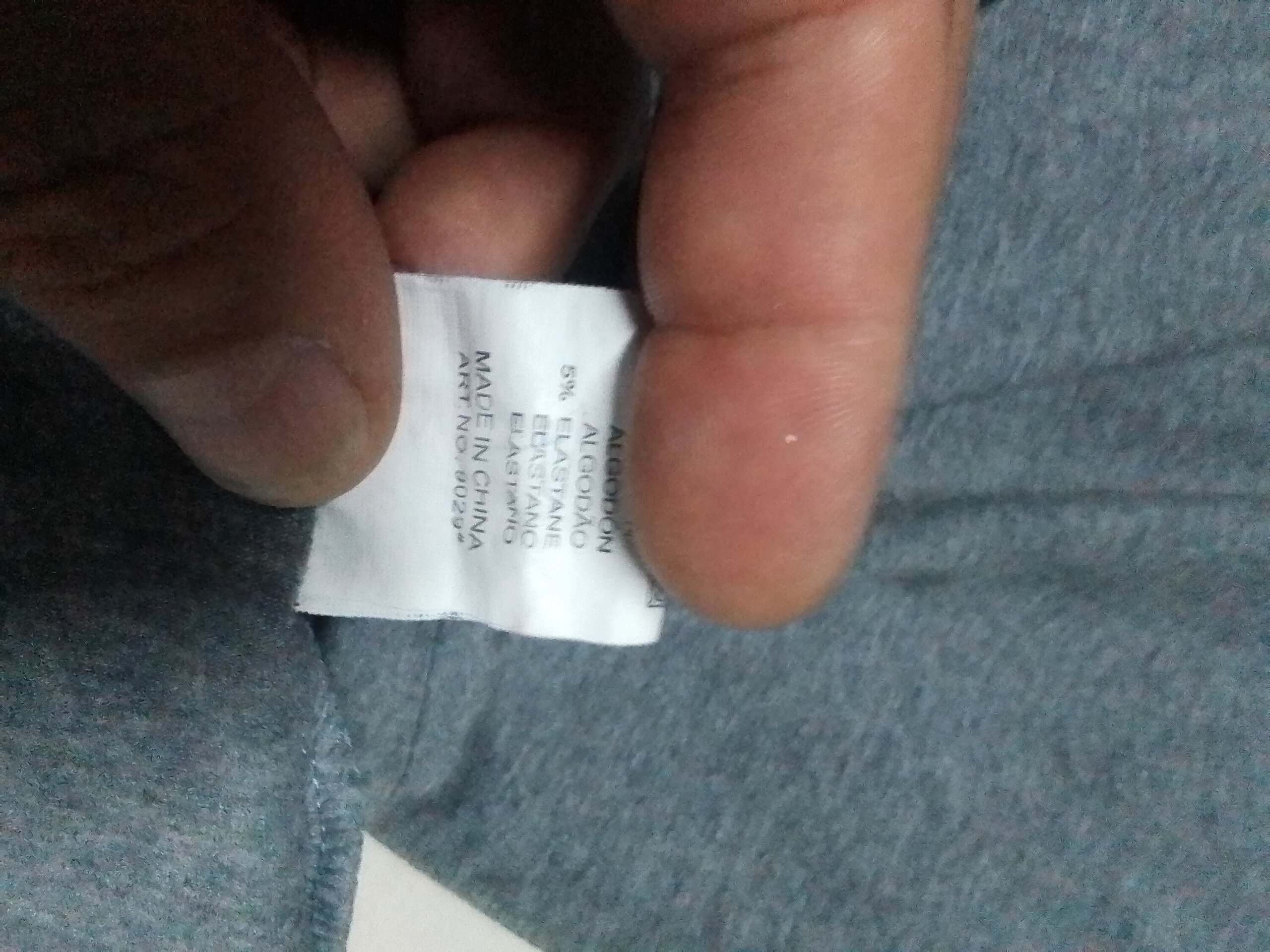 Camiseta mujer gris de algodón - 5