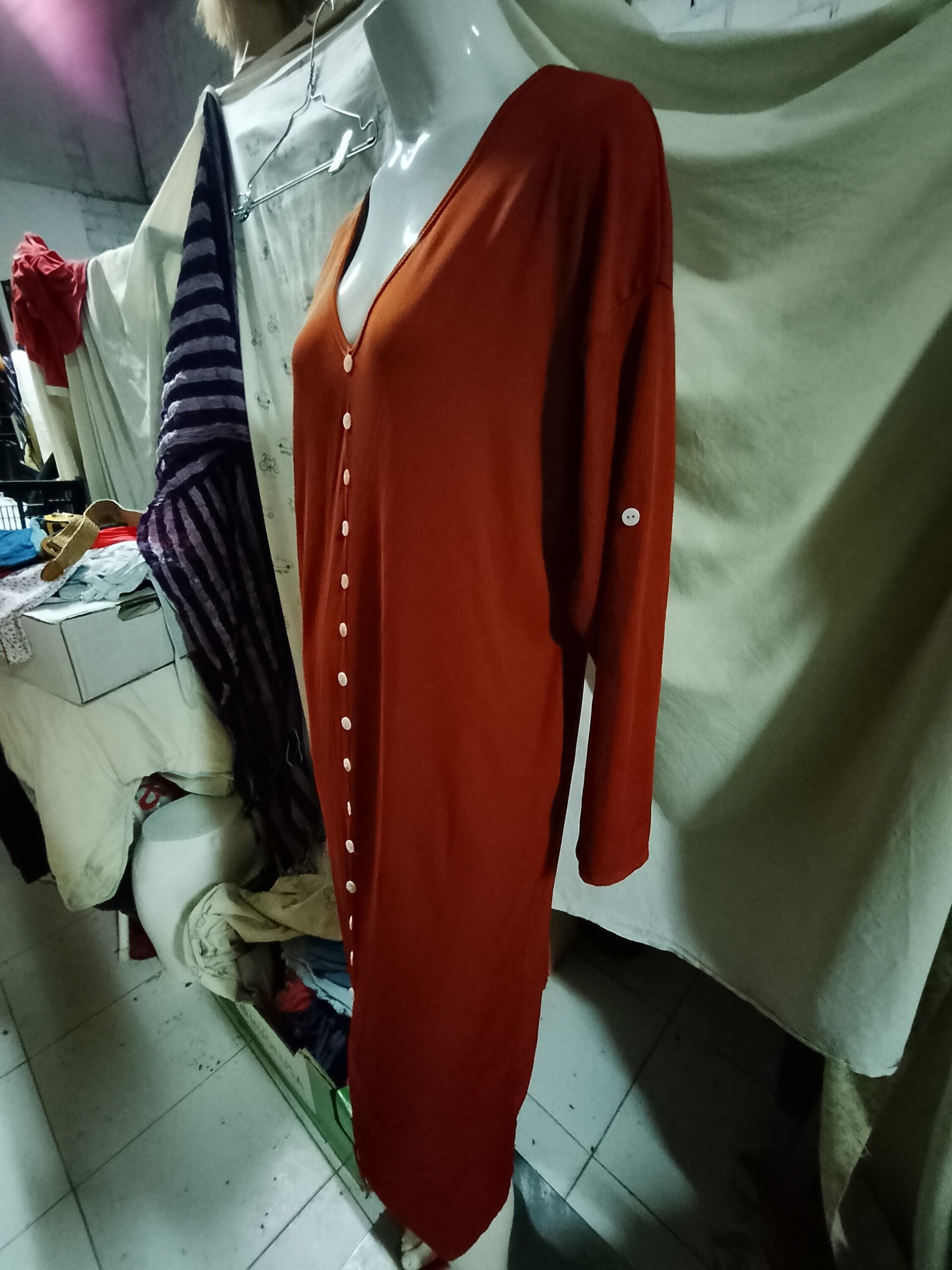 Vestido italiano mujer manga larga - 2