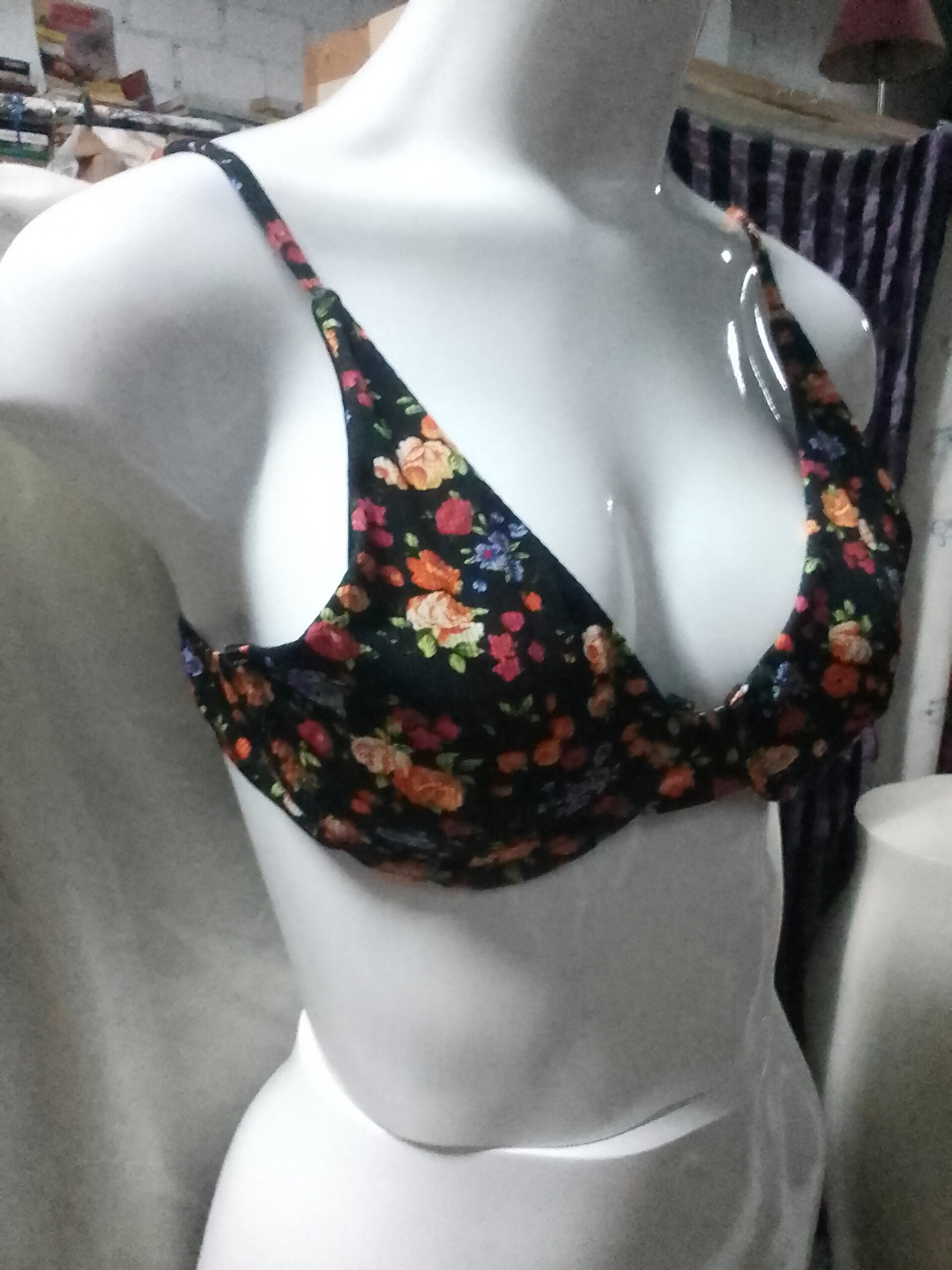 Parte superior bikini estampado - 3