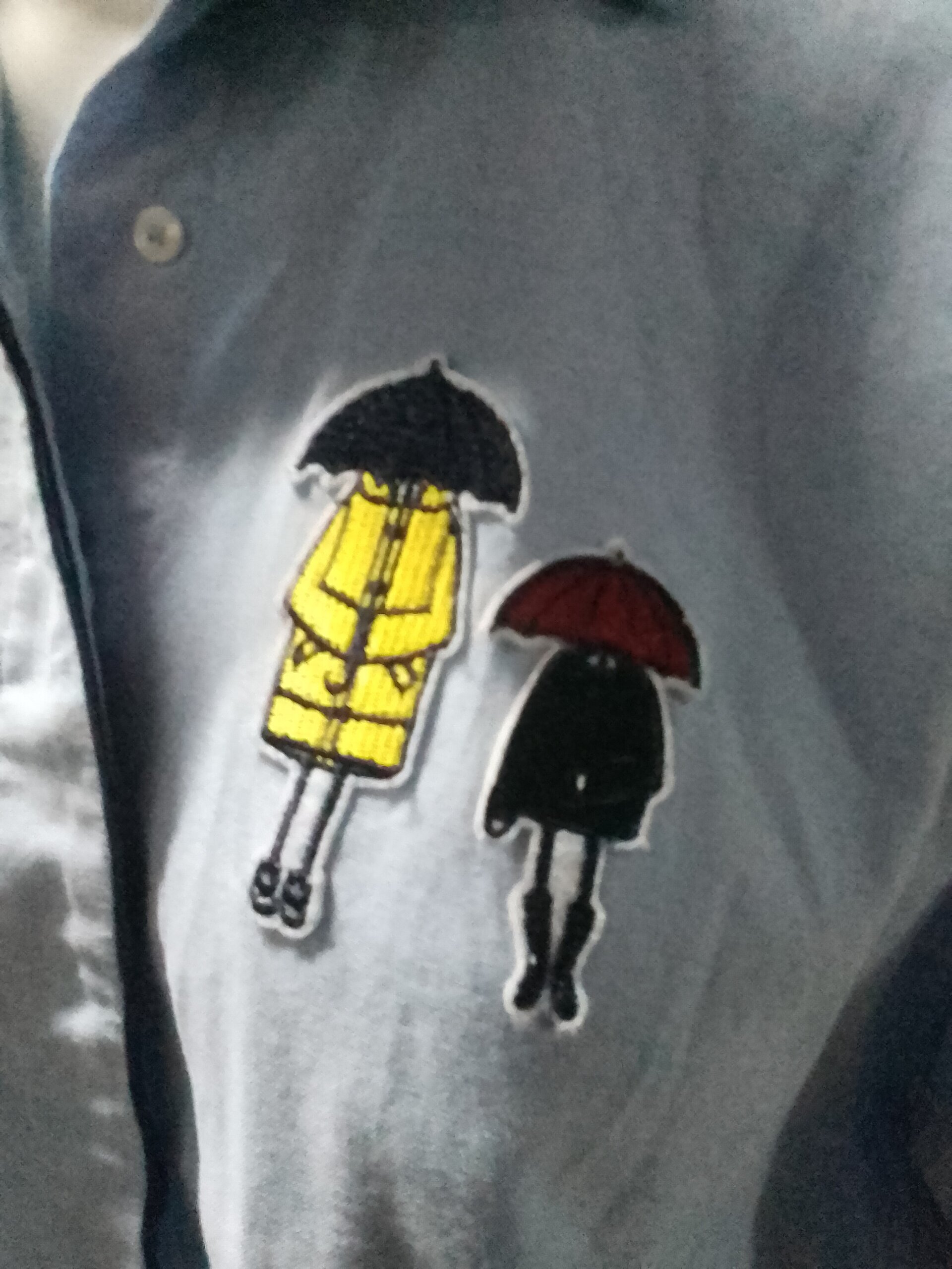 Camisa mujer azul con adornos - 3