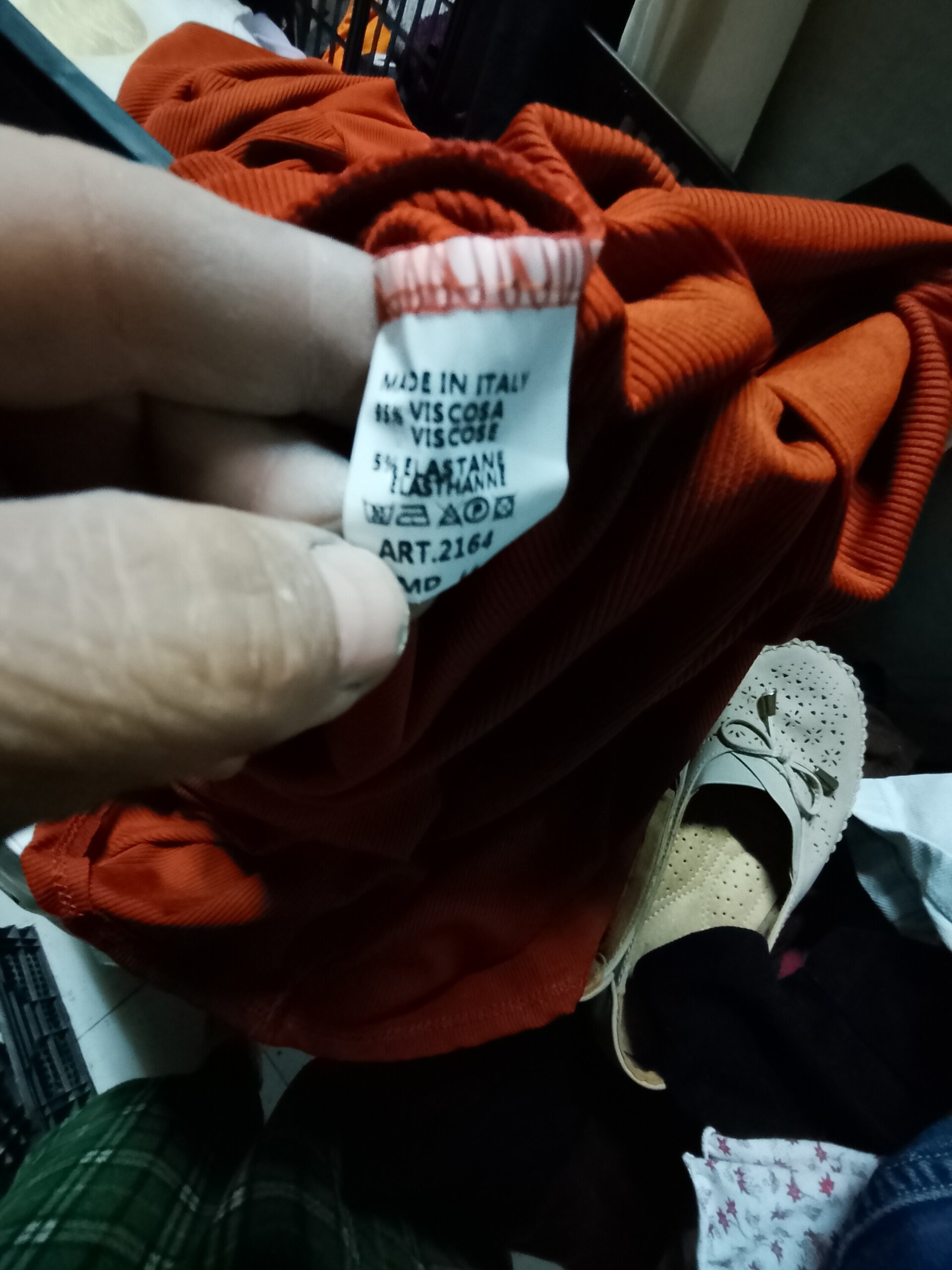 Vestido italiano mujer manga larga - 5