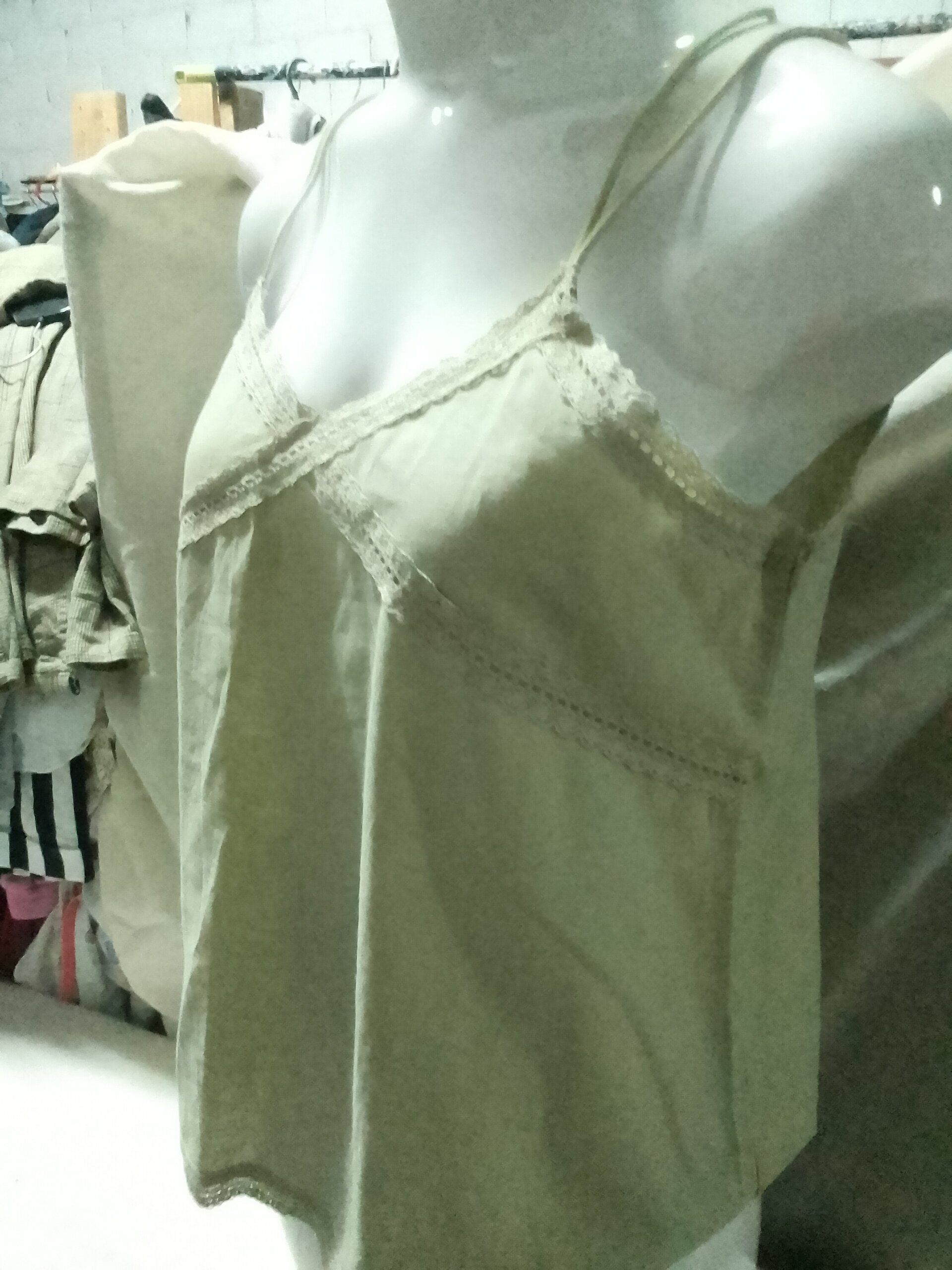 Blusa mujer de tirantes de lino - 3