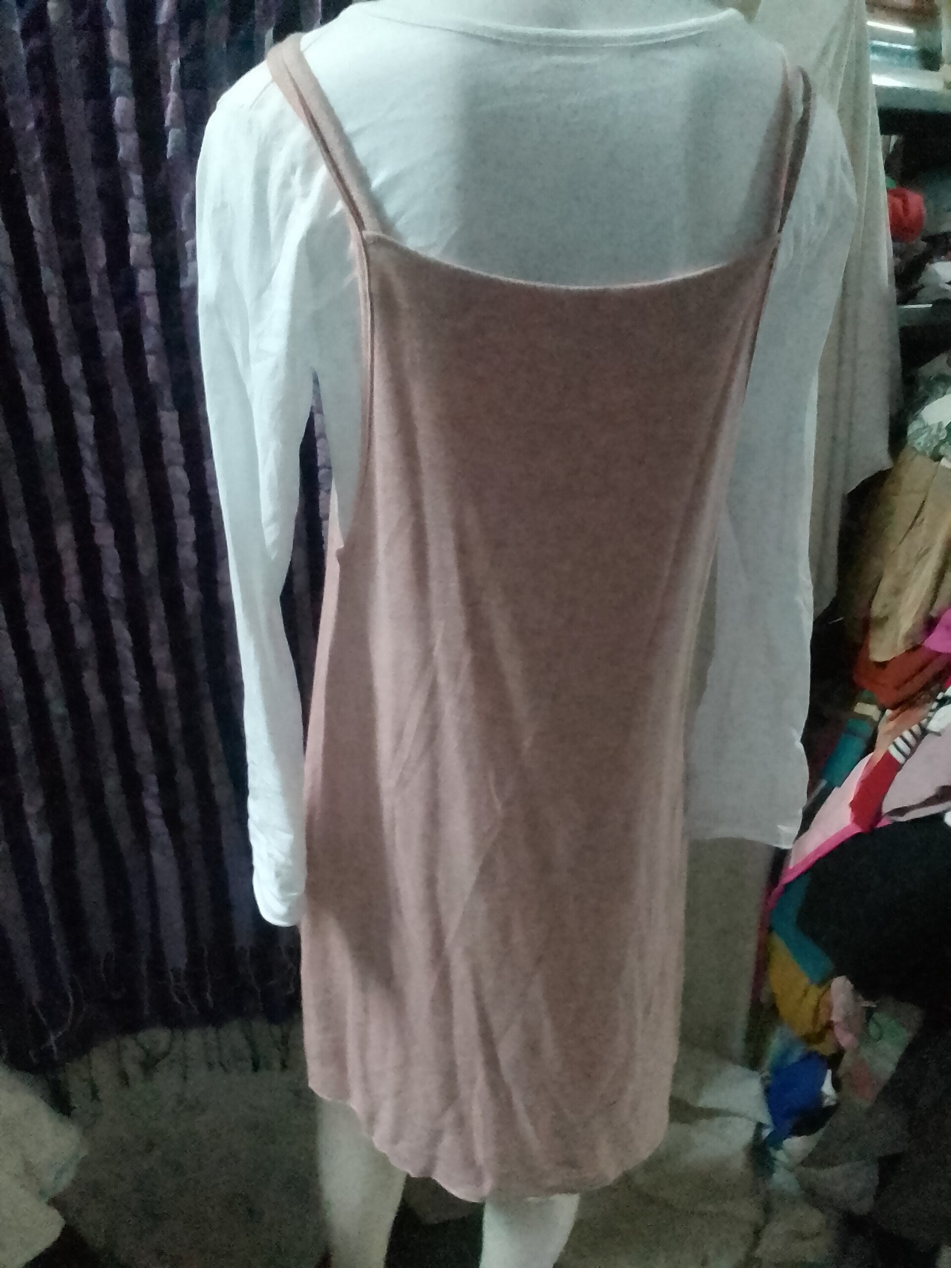 Vestido peto más camiseta manga larga - 3