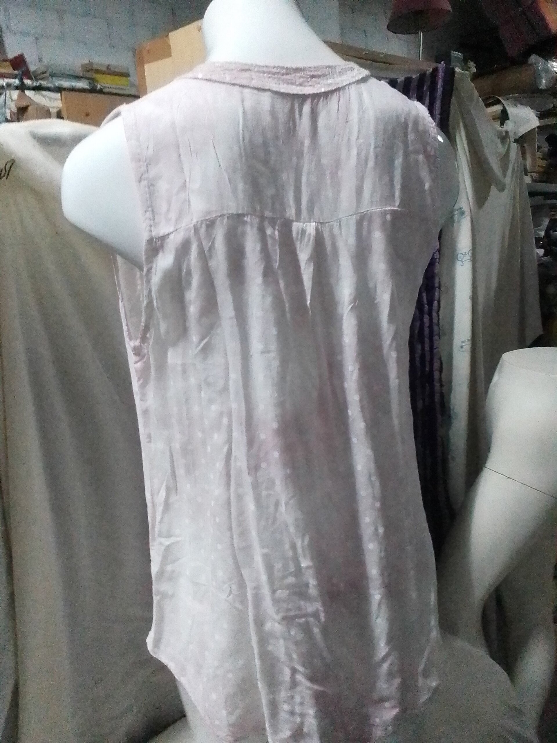 Blusa sin mangas con lentejuelas - 2